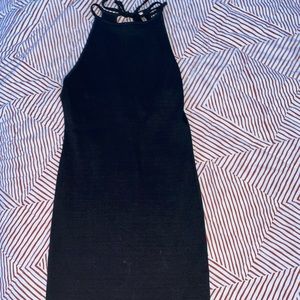 Long black dress